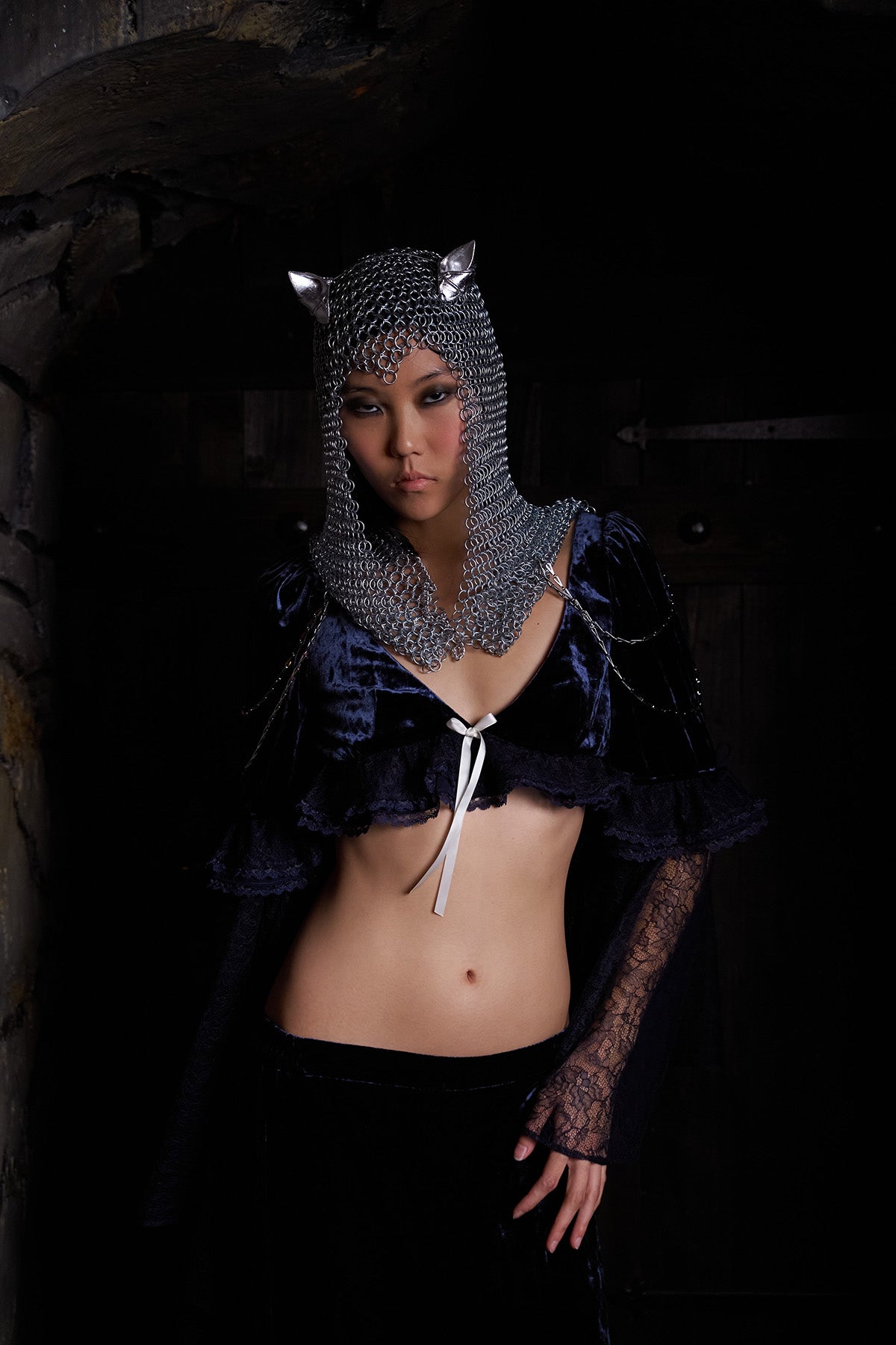 Castle Cat Wide Leg Pants