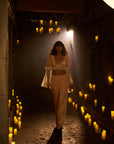 Castle Cat Wide Leg Pants