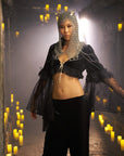 Castle Cat Wide Leg Pants