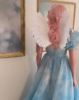 Floating Wings in Gallah Pink Direct