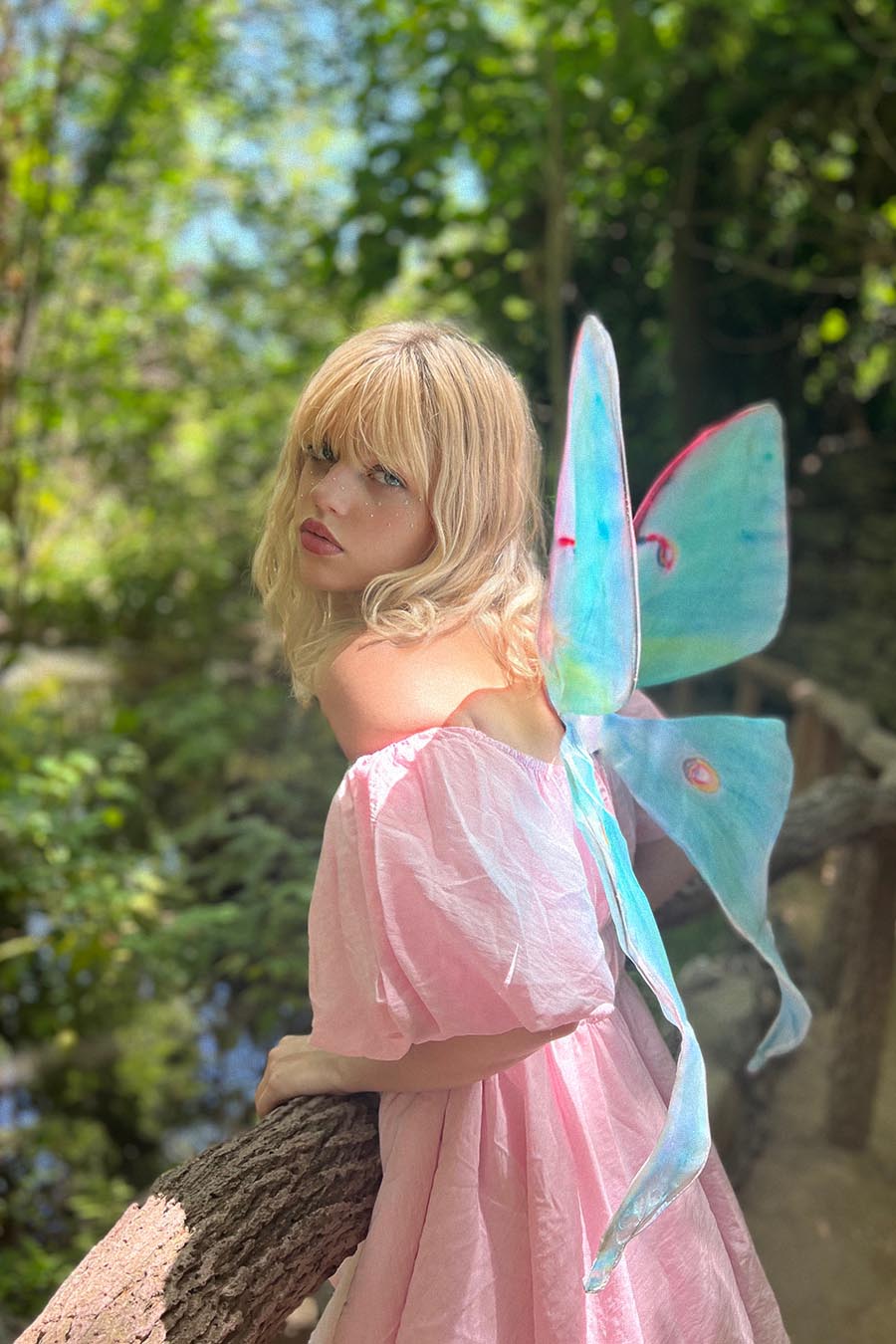 Luna Moth Floating Wings sample
